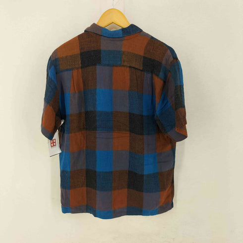 ヴィンテージ S/S チェック半袖シャツ メンズ import:L