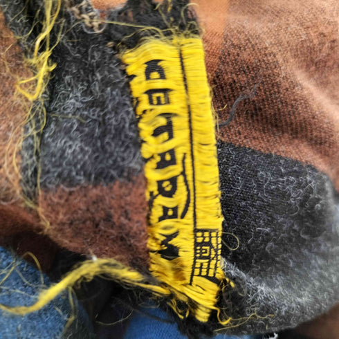 ヴィンテージ S/S チェック半袖シャツ メンズ import:L