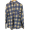 シアーズ Sears L/S プリントネルシャツ メンズ import:L