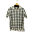 HATHAWAY SHIRT S/S チェックオープンカラーシャツ メンズ import:M