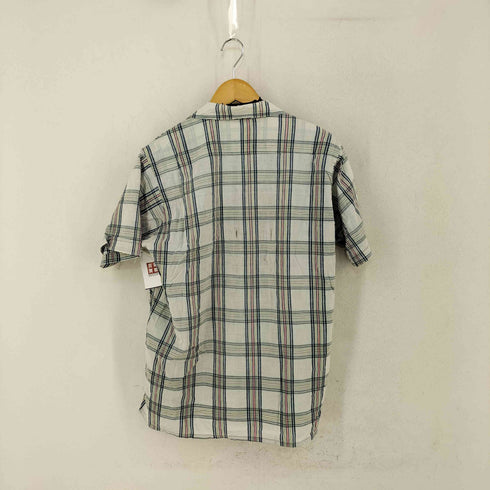 HATHAWAY SHIRT S/S チェックオープンカラーシャツ メンズ import:M
