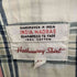 HATHAWAY SHIRT S/S チェックオープンカラーシャツ メンズ import:M