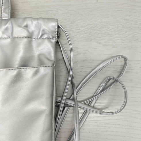 メゾンスペシャル MAISON SPECIAL Vegan Leather Shoulder Drawstring Bag レディース