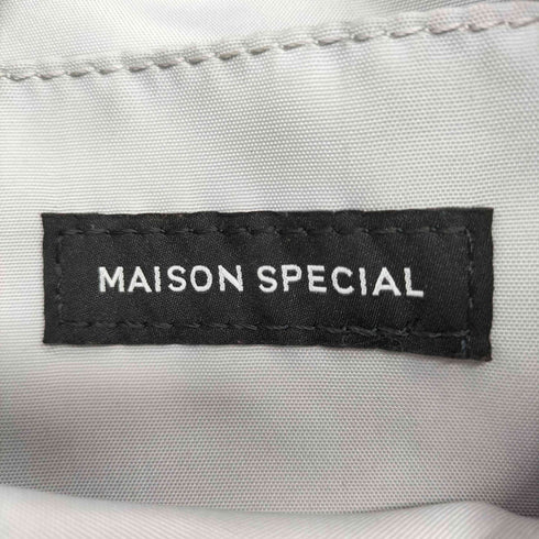 メゾンスペシャル MAISON SPECIAL Vegan Leather Shoulder Drawstring Bag レディース