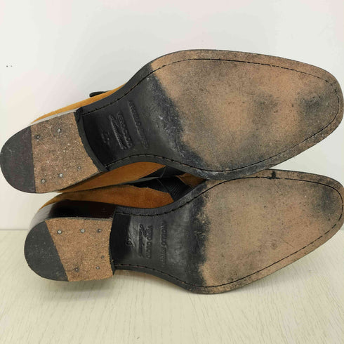 ANGELO RUFFO HEEL SHOES スウェード ヒール ウエスタンシューズ レディース 40