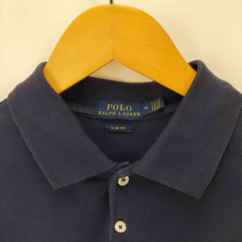 ポロラルフローレン POLO RALPH LAUREN SLIM FIT ポニー 刺繍 S/S ポロシャツ レディース import:M