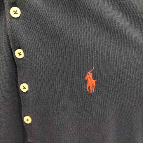 ポロラルフローレン POLO RALPH LAUREN SLIM FIT ポニー 刺繍 S/S ポロシャツ レディース import:M