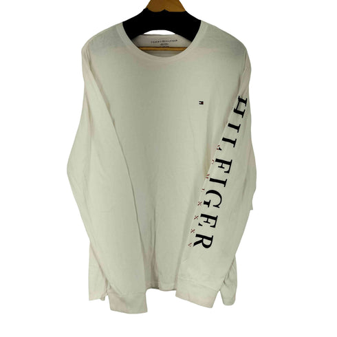 トミーヒルフィガー TOMMY HILFIGER HILFIGER BASIC L/S TEE メンズ import:XL