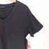 ジュンハシモト junhashimoto ストレッチ S/S コットン Vネック Tシャツ メンズ JPN:4