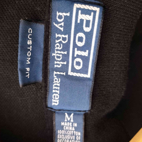 ポロバイラルフローレン Polo by RALPH LAUREN CUSTOMU FIT POLO刺繍 ポロシャツ メンズ JPN:M