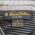 ブルックスブラザーズ BROOKS BROTHERS SLIM FIT ストライプ柄 ロゴ刺繍 S/S ポロシャツ メンズ import:S