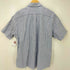 エディーバウアー Eddie Bauer WRINKLE RESISTANT ストライプ ボタンダウン S/S シャツ メンズ import:L