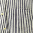 エディーバウアー Eddie Bauer WRINKLE RESISTANT ストライプ ボタンダウン S/S シャツ メンズ import:L