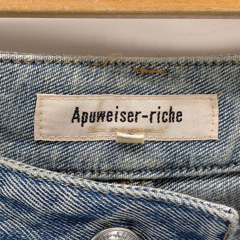 アプワイザーリッシェ Apuweiser riche SLIMストレートデニム レディース JPN:2