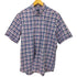 ジョスエーバンク Jos A Bank マドラスチェック ボタンダウン S/S シャツ メンズ import:L