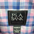 ジョスエーバンク Jos A Bank マドラスチェック ボタンダウン S/S シャツ メンズ import:L