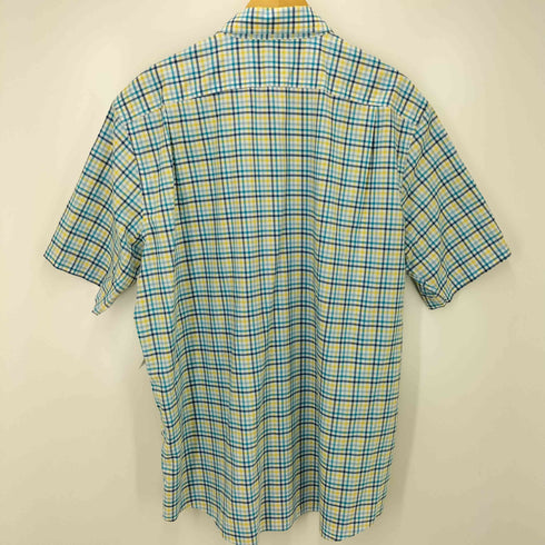 エルエルビーン L.L.Bean WRINKLE RESISTANT TRADITIONAL FIT チェック ボタンダウン S/S シャツ メンズ import:L