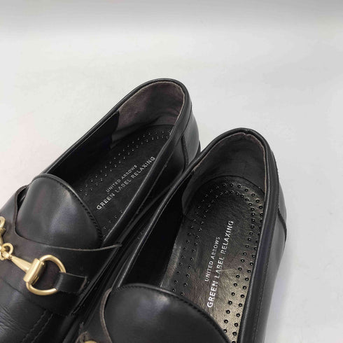 ユナイテッドアローズグリーンレーベルリラクシング UNITED ARROWS green label relaxing ホースビット ローカット ローファー スニーカー メンズ JPN:27