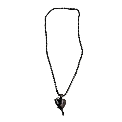 ジャックローズラブメゾン JACK ROSE Luv maison SILVER 925 刻印 ハート モチーフ シルバー ネックレス Y2K メンズ