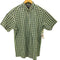 エディーバウアー Eddie Bauer WRINKLE FREE RELAXED FIT チェック ボタンダウン S/S シャツ メンズ import:L
