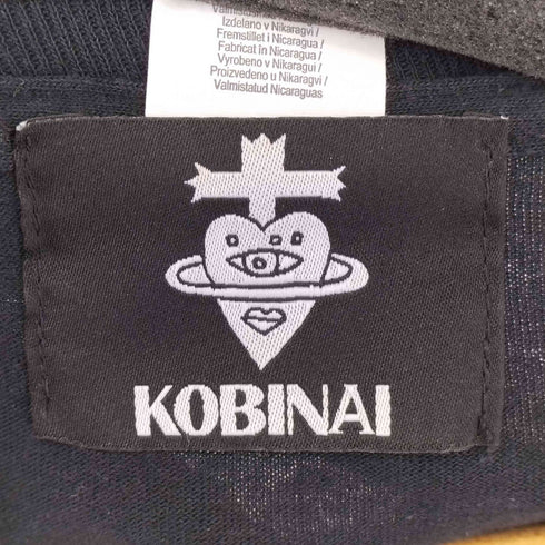 コビナイ KOBINAI フロントプリント L/S Tシャツ メンズ JPN:XL