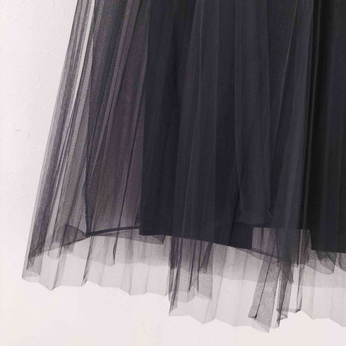 レイビームス Ray BEAMS チュール プリーツ ラップ スカート レディース JPN:0
