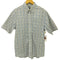 エディーバウアー Eddie Bauer WRINKLE RESISTANT RELAXED FIT チェック ボタンダウン S/S シャツ メンズ import:M