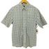 エディーバウアー Eddie Bauer WRINKLE RESISTANT RELAXED FIT チェック ボタンダウン S/S シャツ メンズ import:M