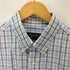 エディーバウアー Eddie Bauer WRINKLE RESISTANT RELAXED FIT チェック ボタンダウン S/S シャツ メンズ import:M