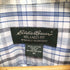 エディーバウアー Eddie Bauer WRINKLE RESISTANT RELAXED FIT チェック ボタンダウン S/S シャツ メンズ import:M