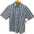 ジョスエーバンク Jos A Bank TRAVEL TECH TAILORED FIT ギンガムチェック レギュラーカラー S/S シャツ メンズ import:L