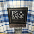 ジョスエーバンク Jos A Bank TRAVEL TECH TAILORED FIT ギンガムチェック レギュラーカラー S/S シャツ メンズ import:L