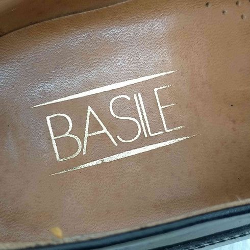 basile スクエアトゥ レースアップシューズ メンズ 26 1/2