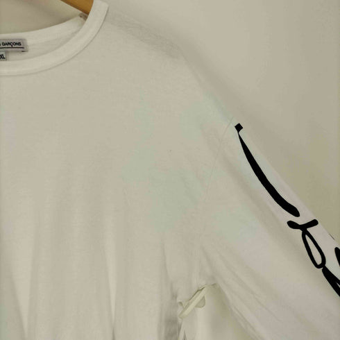 コムデギャルソン COMME des GARCONS AD2023 袖プリント L/S クルーネック Tシャツ メンズ JPN:XXL