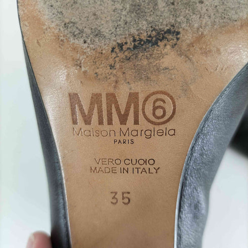 エムエムシックスメゾンマルジェラ MM6 Maison Margiela サイドゴアショートブーツ レディース EUR:35