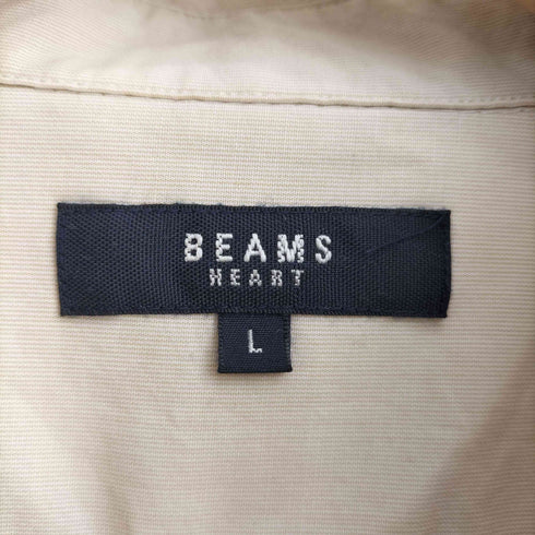 ビームスハート BEAMS HEART コットンポリ 半袖シャツ メンズ JPN:L