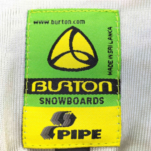 バートン BURTON SNOWBOARDS PIPE フットボールシャツ ゲームシャツ メンズ import:M