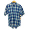 ブルックスブラザーズ BROOKS BROTHERS 1818 REGENT THE ORIGINAL POLO SHIRT シャンブレー マドラスチェック S/S ポロカラー シャツ メンズ import:L