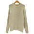 バナナリパブリック BANANA REPUBLIC 白タグ 香港製 メッシュ クルーネックニット メンズ import:S