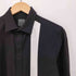 シーケーカルバンクライン ck Calvin Klein 比翼 ライン 長袖シャツ メンズ import:M