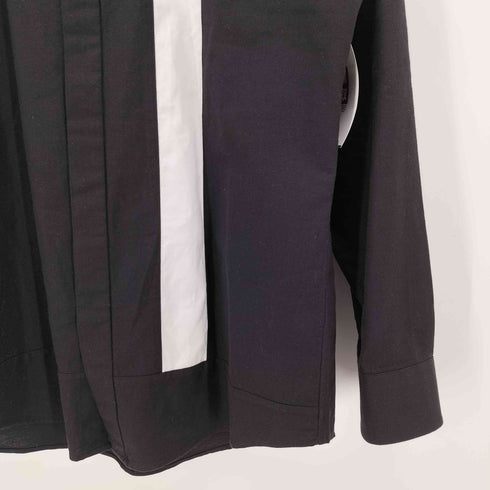 シーケーカルバンクライン ck Calvin Klein 比翼 ライン 長袖シャツ メンズ import:M