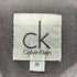 シーケーカルバンクライン ck Calvin Klein 比翼 ライン 長袖シャツ メンズ import:M
