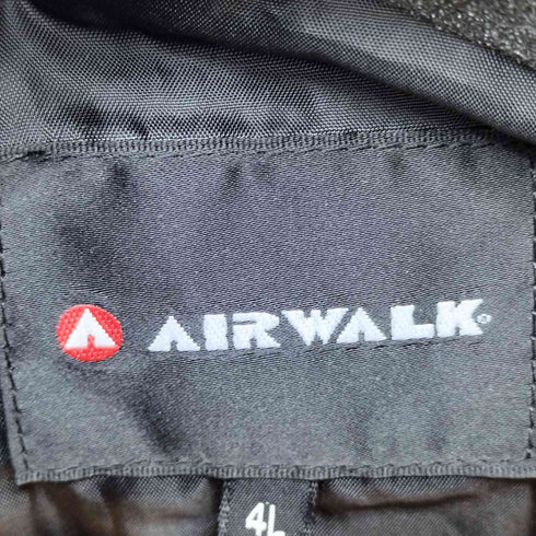 エアウォーク AIRWALK カモフラフーデッド中綿ベスト メンズ 4L