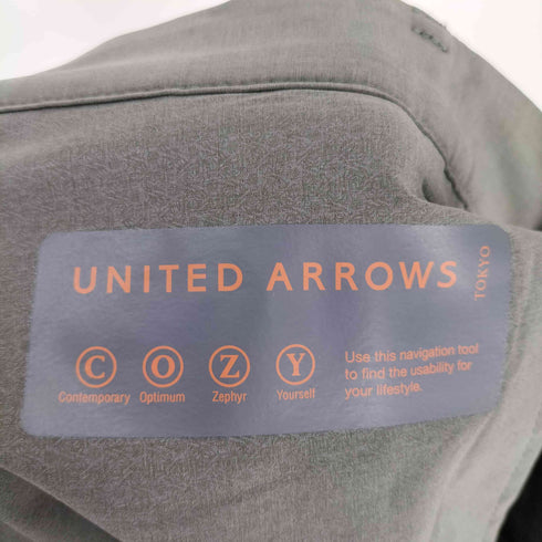 ユナイテッドアローズ UNITED ARROWS PERTEX ノープリーツパンツ COZY ウォッシャブル ストレッチ― メンズ XXL