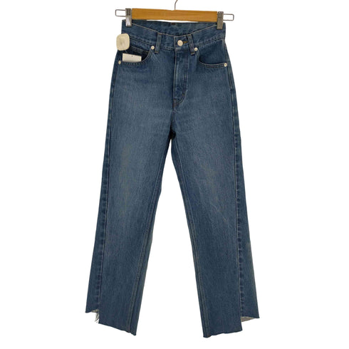 アニュアンス anuans カットオフデニムパンツ レディース