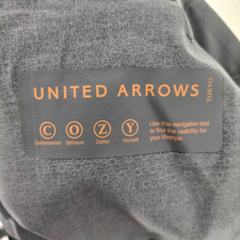 ユナイテッドアローズ UNITED ARROWS PERTEX ノープリーツパンツ COZY ウォッシャブル ストレッチ― メンズ XXL