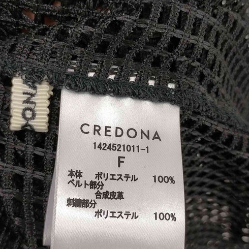 クレドナ CREDONA SKETCH EMBROIDERY MESH SKIRT レディース FREE