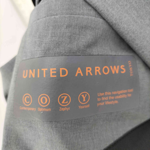 ユナイテッドアローズ UNITED ARROWS PERTEX シングル 2ボタン ジャケット COZY ウォッシャブル ストレッチー メンズ XXL