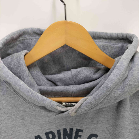 アルファインダストリーズ ALPHA INDUSTRIES U.S MARINE CORPS ロゴ プリント プルオーバー パーカー メンズ import:L