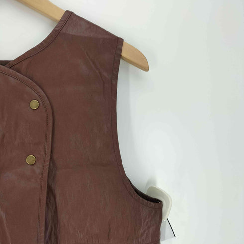 フリークスストア FREAKS STORE 22AW 2way フェイクレザー ベスト レディース FREE